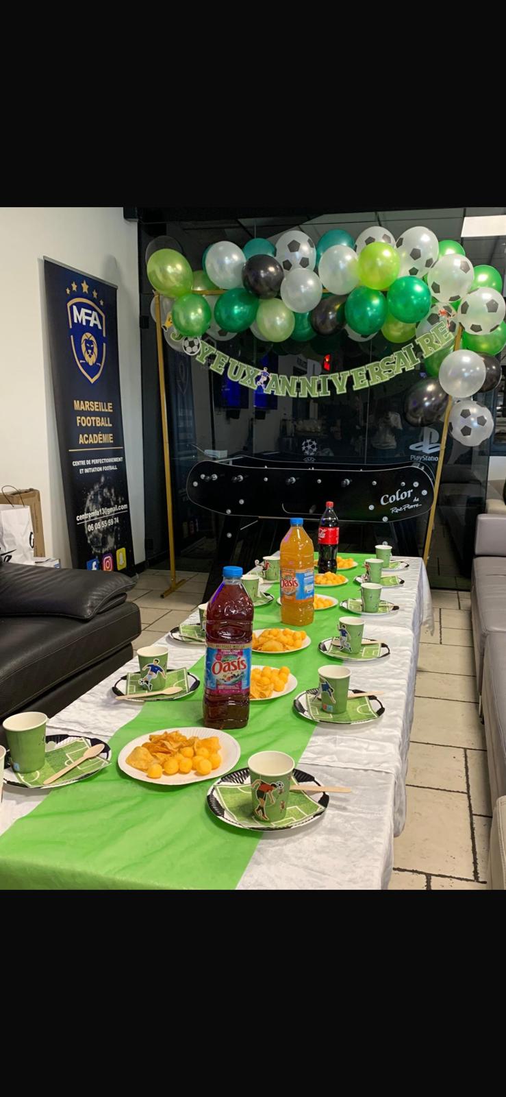Anniversaire enfant au foot indoor